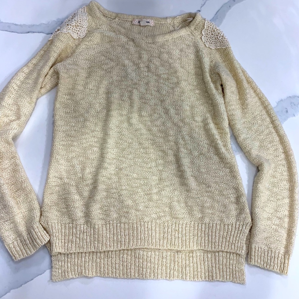 Brand New Cream Sweater